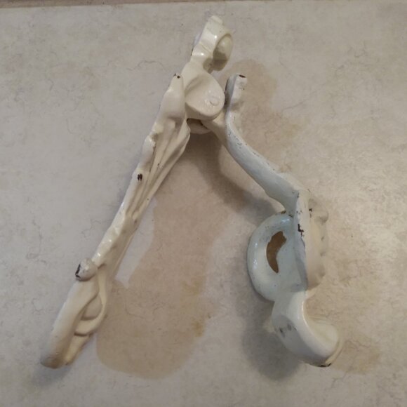 Antique Vintage Cast Iron Door Knocker Doorknocker - Picture 10 of 10